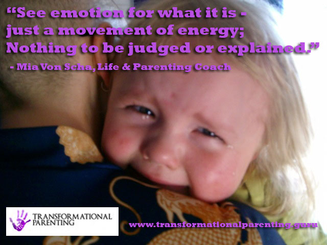 Parenting quote on emotions.