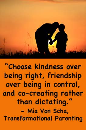 Choose kindness over being right.